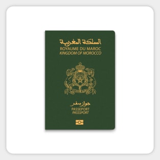 Morocco Passport Sticker